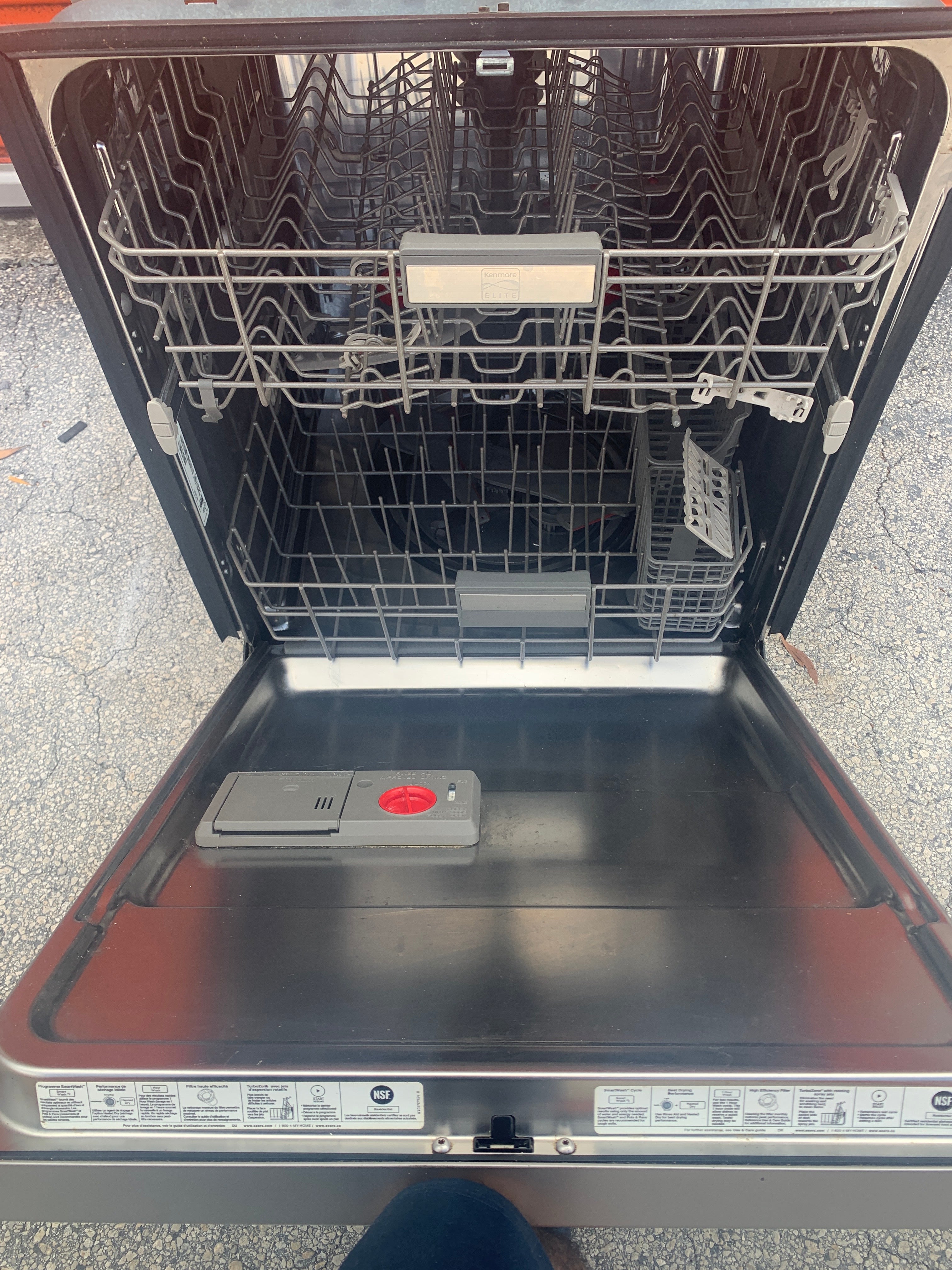 Kenmore Stainless Steel Dishwasher Kenmore Stainless Steel Dishwasher